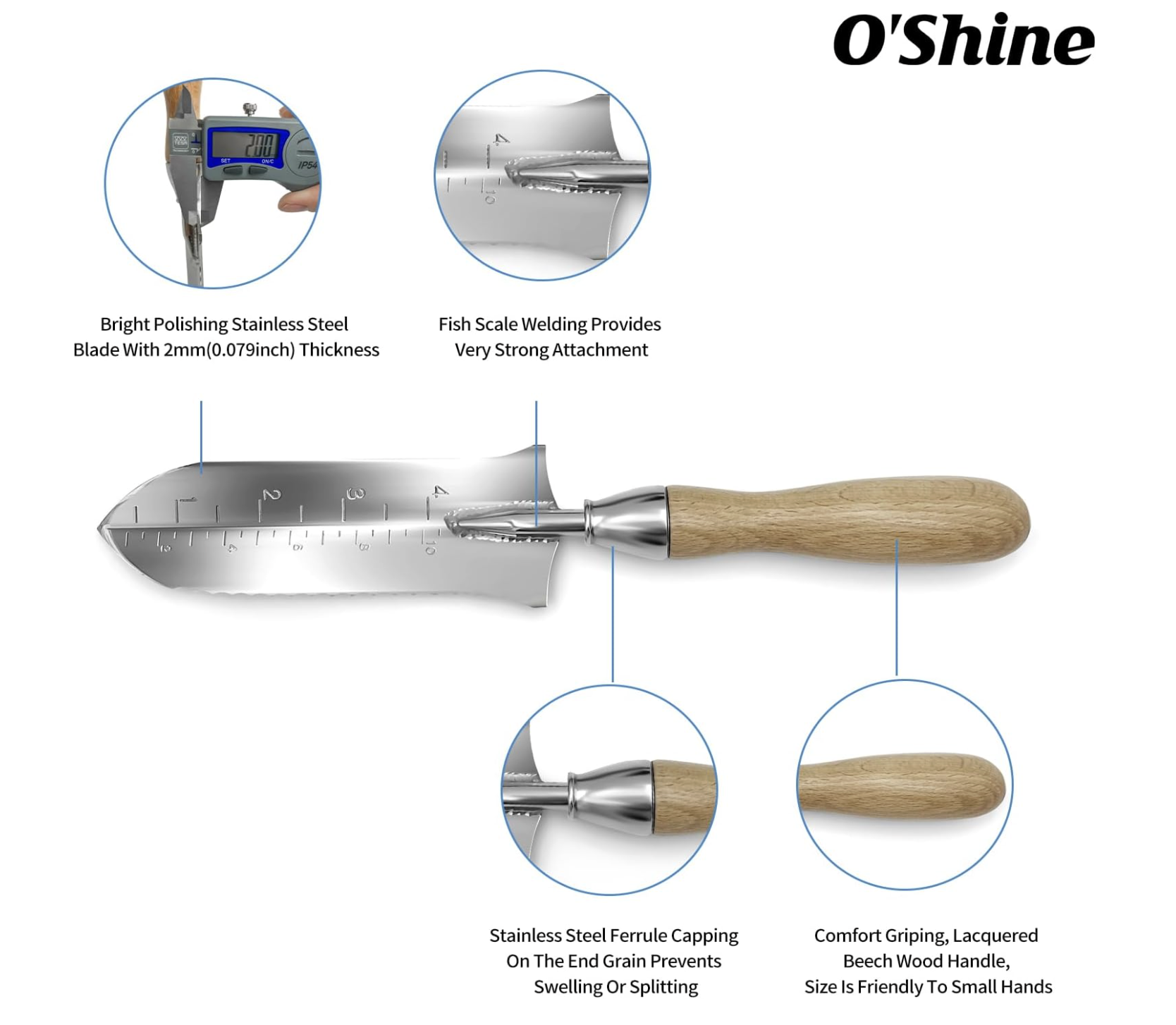 Small Hori Hori Garden Knife - Image 2