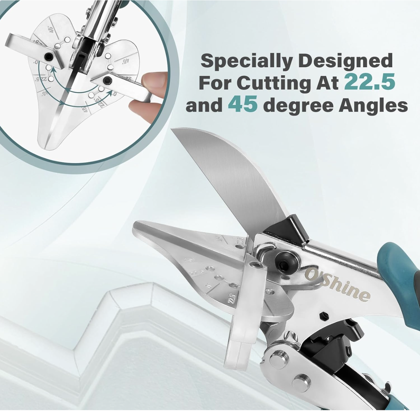 22.5 Degree Ratchet Miter Shears Elite - Image 3