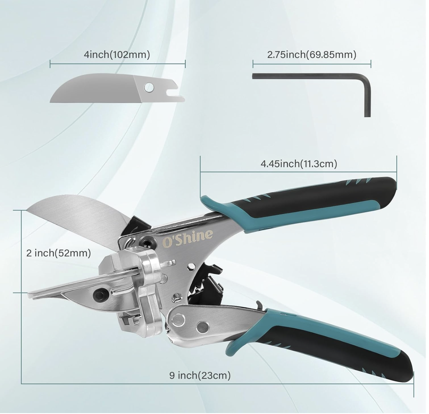 22.5 Degree Ratchet Miter Shears Elite - Image 4