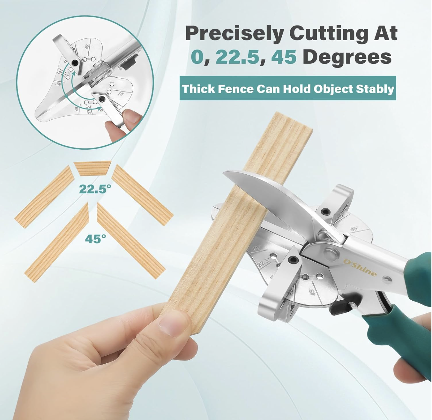 22.5 Degree Long Handle Miter Shears - Image 2