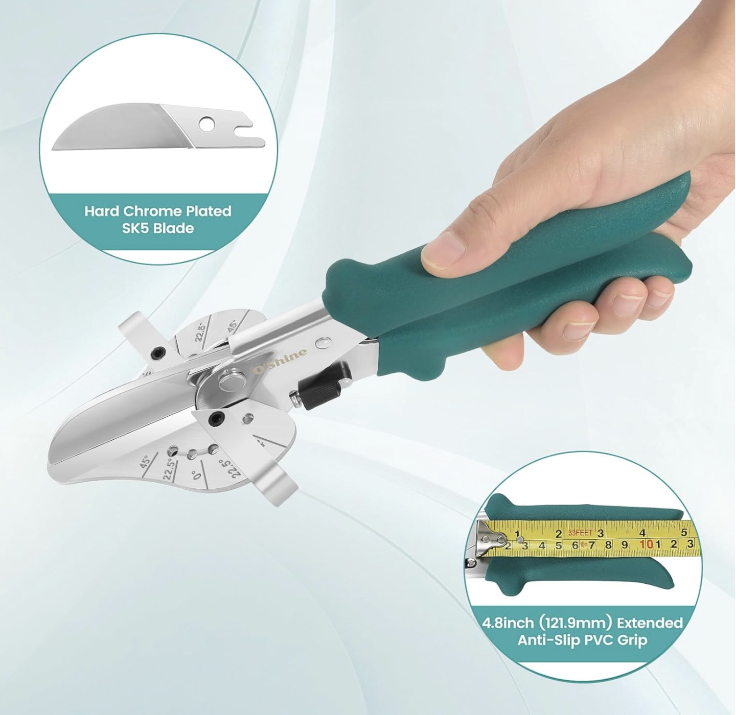 22.5 Degree Long Handle Miter Shears - Image 3